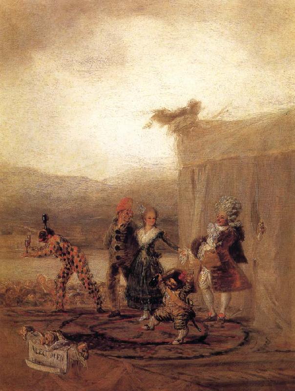 Francisco Goya Strolling Players China oil painting art